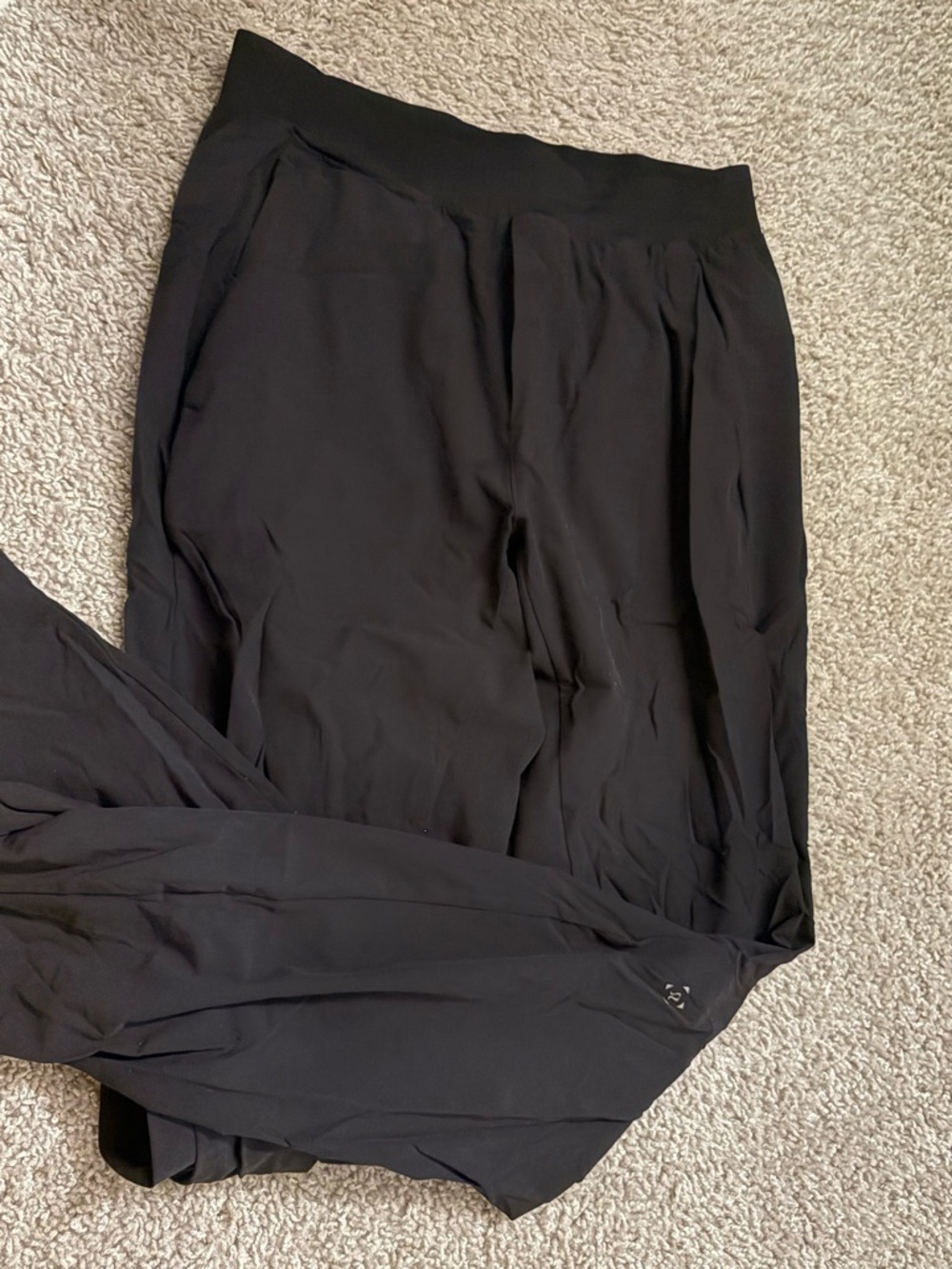 lululemon athletica Men’s Black Pull-On Leggings